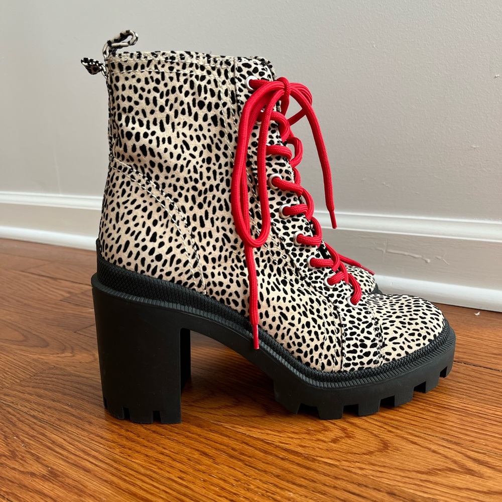 Gianni Bini Leopard Boots